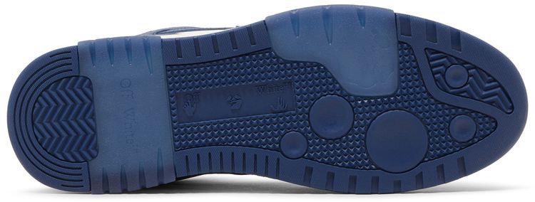 Off White Out of Office Low Dark Blue White
