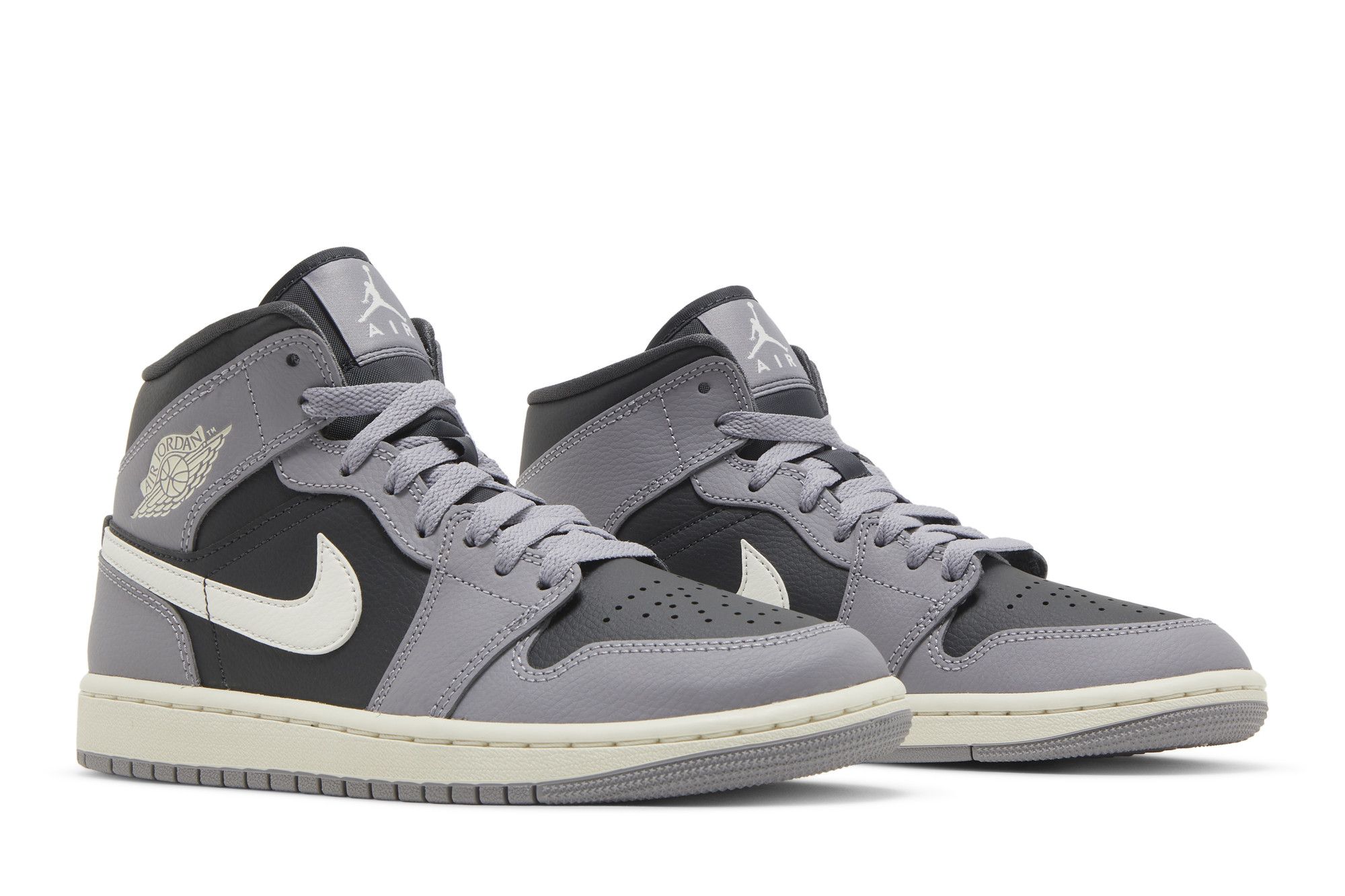 Buy Wmns Air Jordan 1 Mid Cement Grey BQ6472 022 GOAT