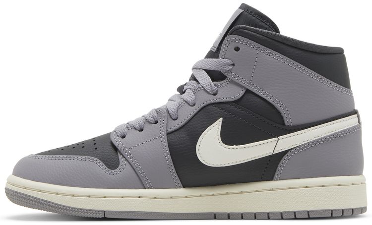 Wmns Air Jordan 1 Mid Cement Grey