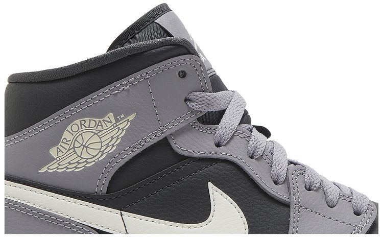 Wmns Air Jordan 1 Mid Cement Grey