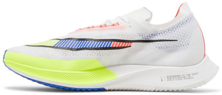 Nike ZoomX Streakfly Premium White Racer Blue Volt