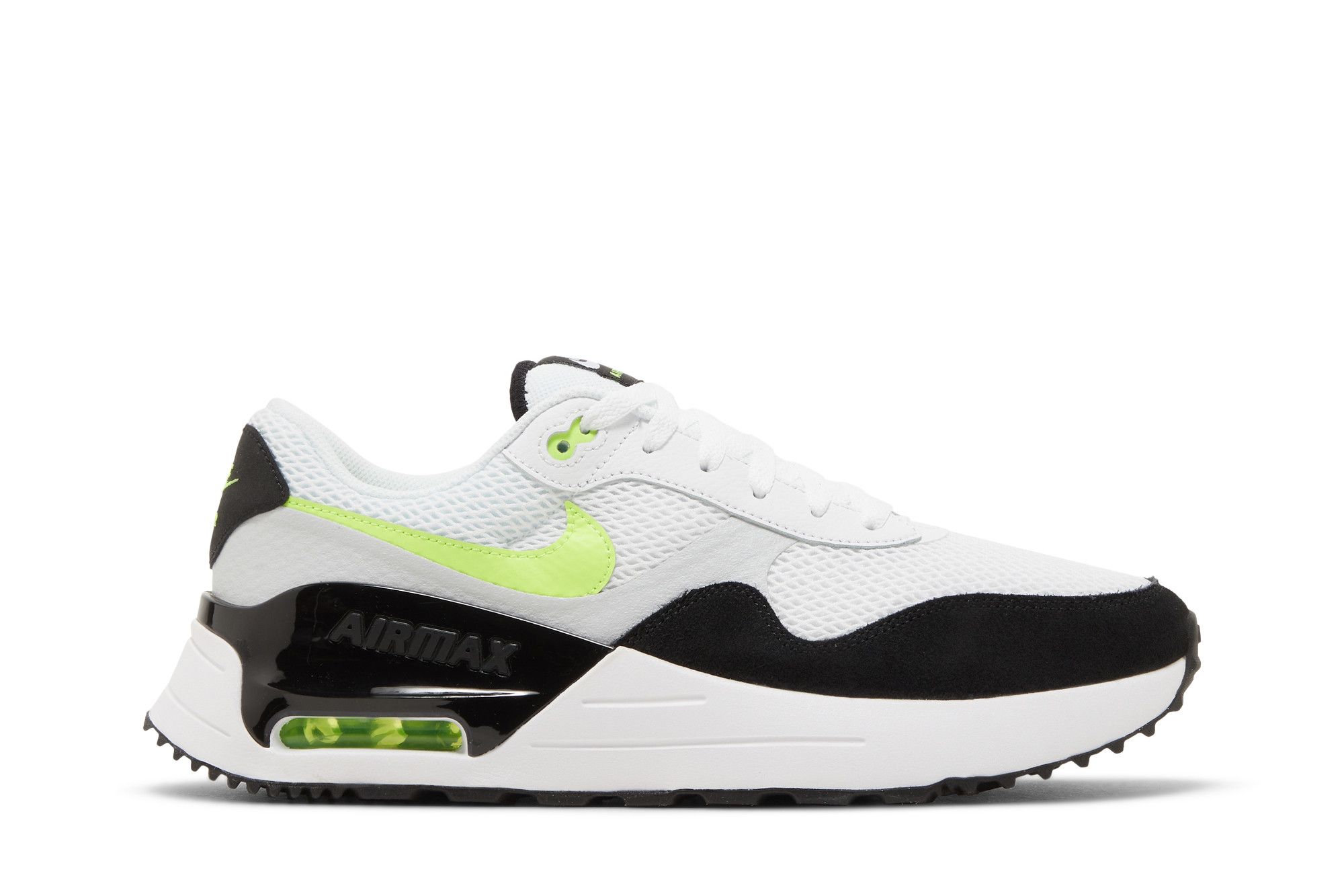 Nike air max white volt hotsell