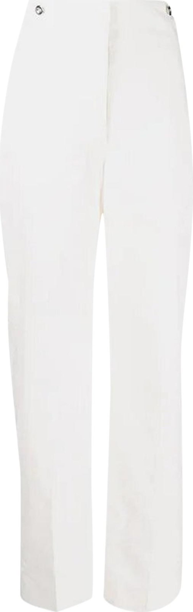Lemaire High Waisted Pants 'Chalk'