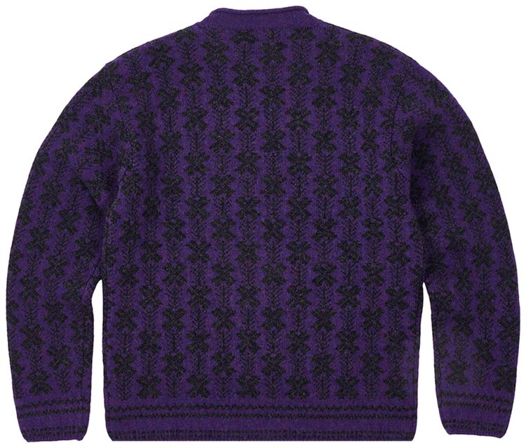 Palace x CP Company Lambswool Knit Purple