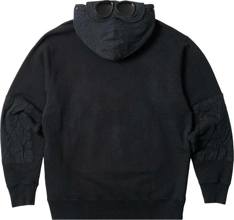 Palace x CP Company Goggle Hoodie Black