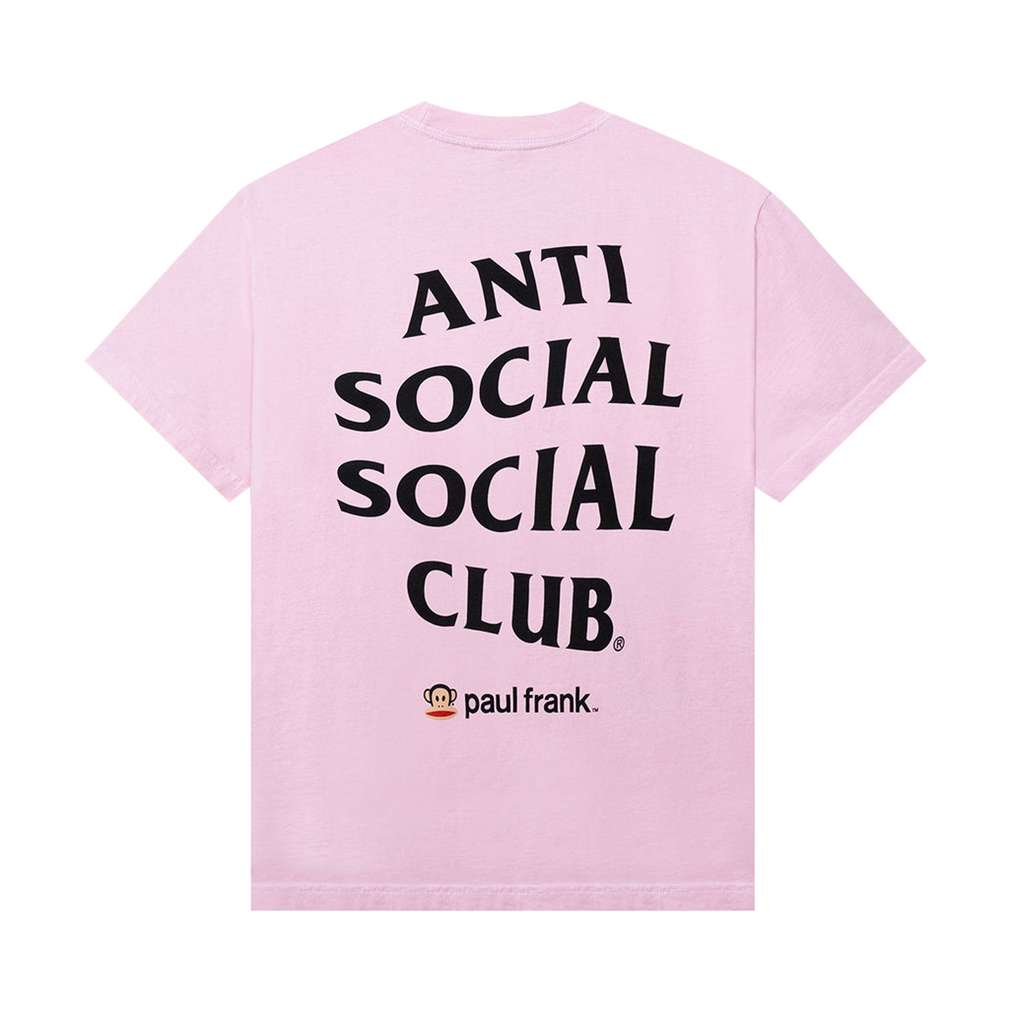Buy Anti Social Social Club Kids x Paul Frank Logo Tee 'Pink Buy Anti Social Social Club Kids x Paul Frank Logo Tee 'Pink