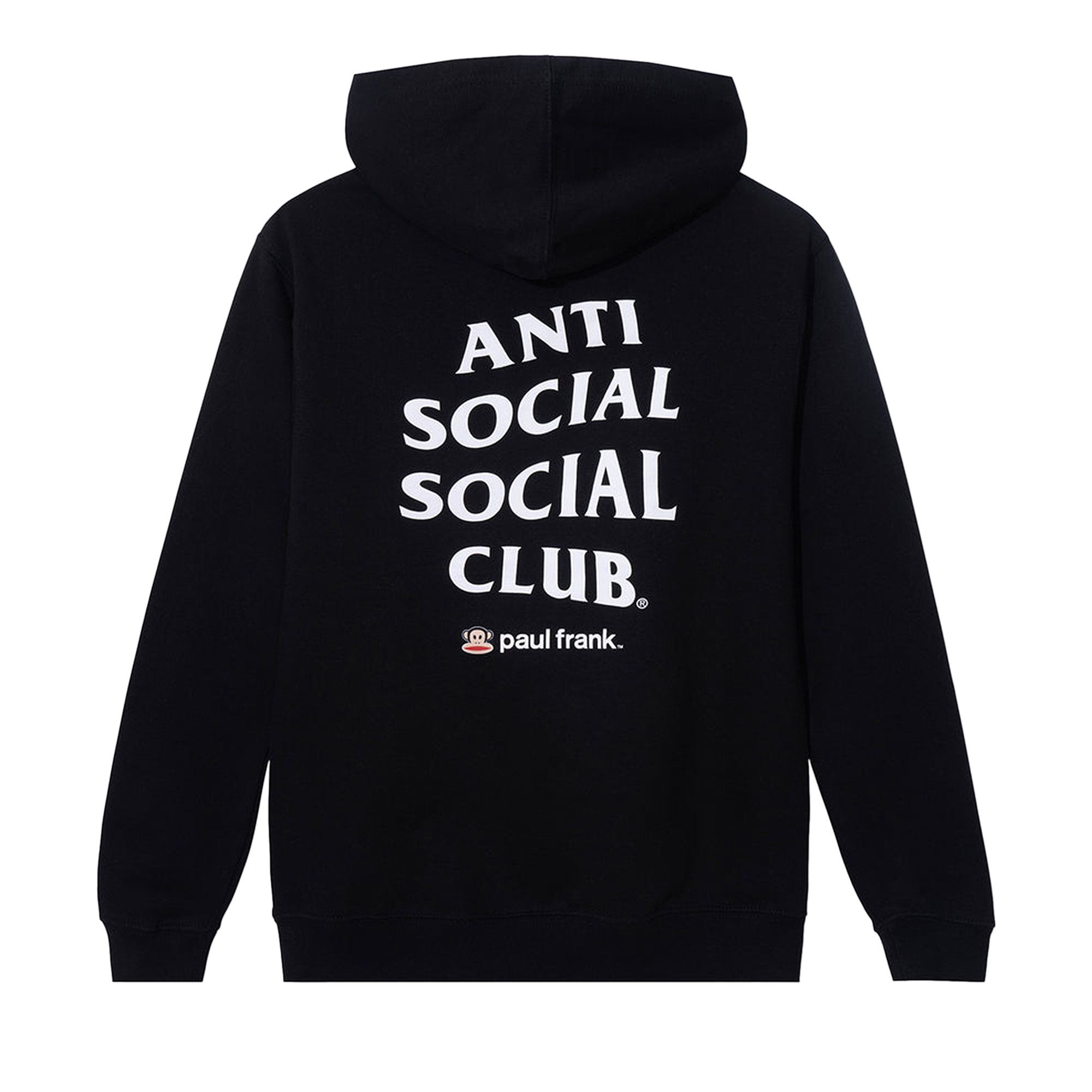 Buy Anti Social Social Club Kids x Paul Frank Logo Hoodie Black 0657 3FW220106XPFL BLAC GOAT