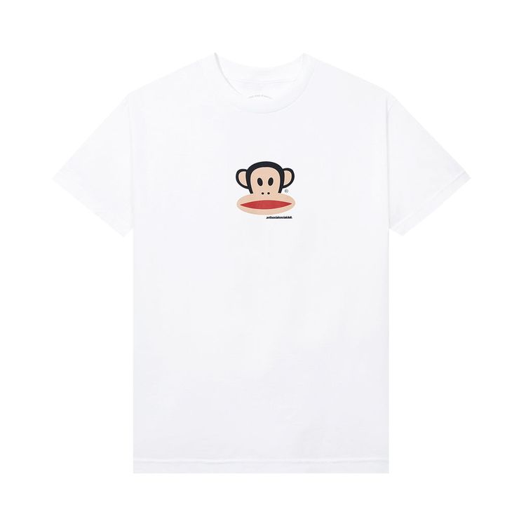 Anti Social Social Club Kids x Paul Frank Logo Tee White