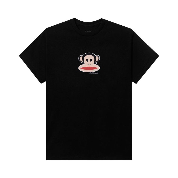 Buy Anti Social Social Club Kids x Paul Frank Logo Tee 'Black' - 0657 3FW220103XPFL BLAC | GOAT