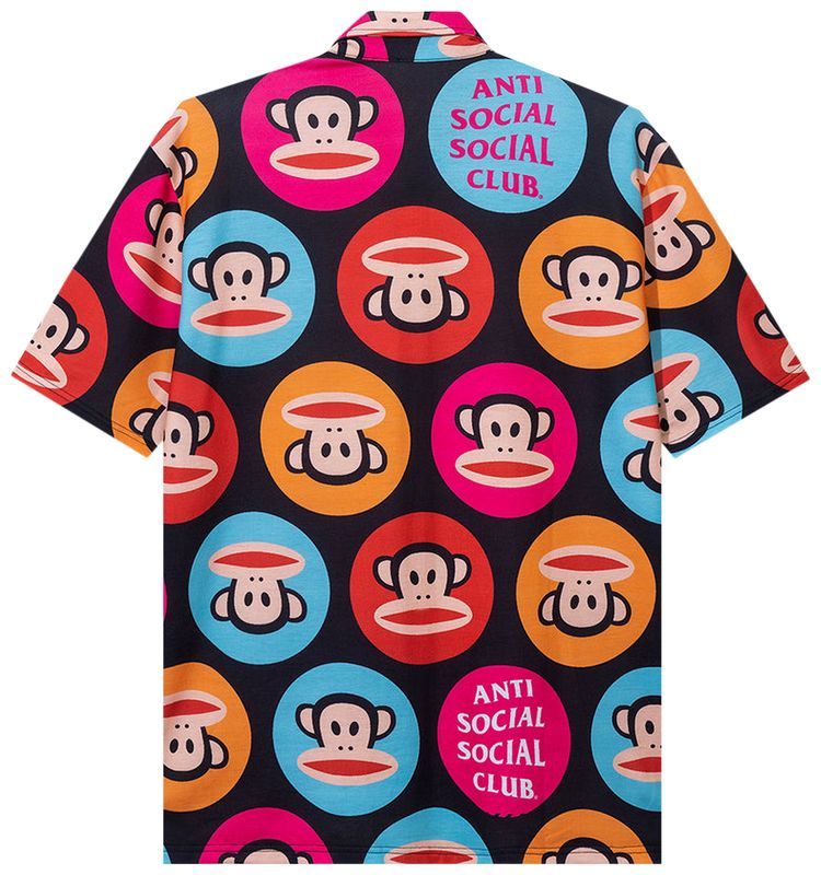 Anti Social Social Club x Paul Frank Button Up Multicolor