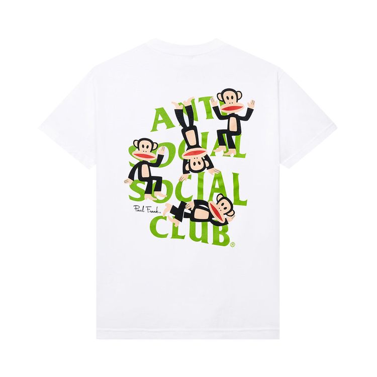 Anti Social Social Club x Paul Frank Lounge Tee White