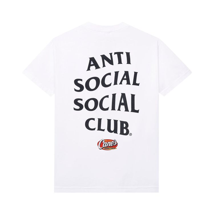Anti Social Social Club x Raising Canes Classic Tee White