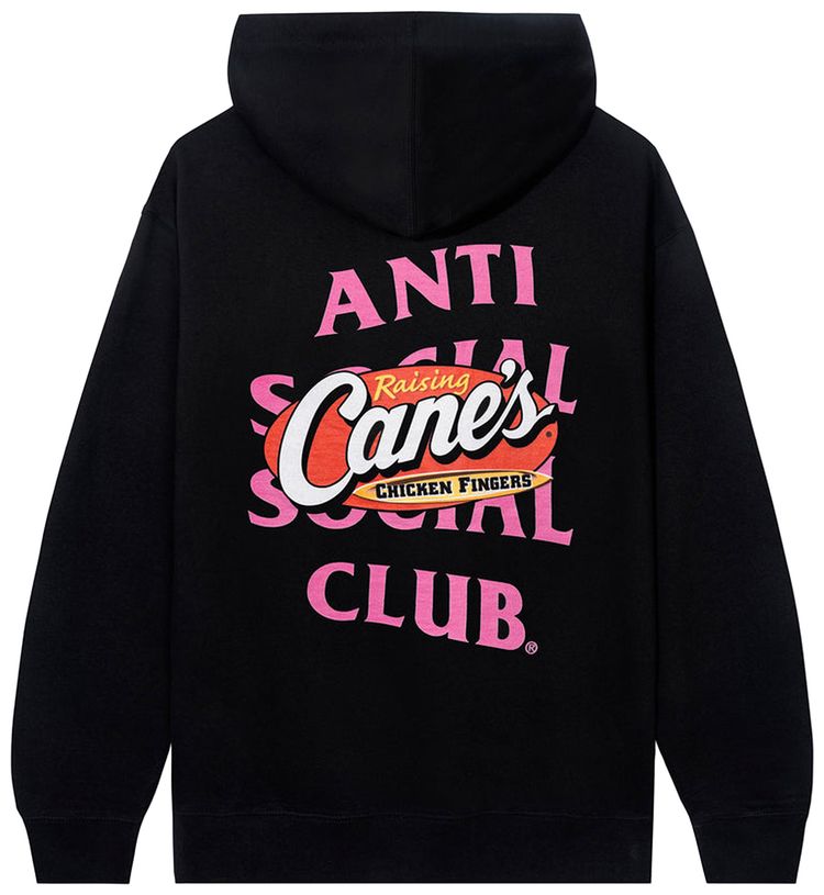 Anti Social Social Club x Raising Canes Saucy Hoodie Black