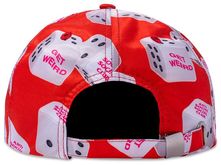 Anti Social Social Club 7 4 7 Cap Red