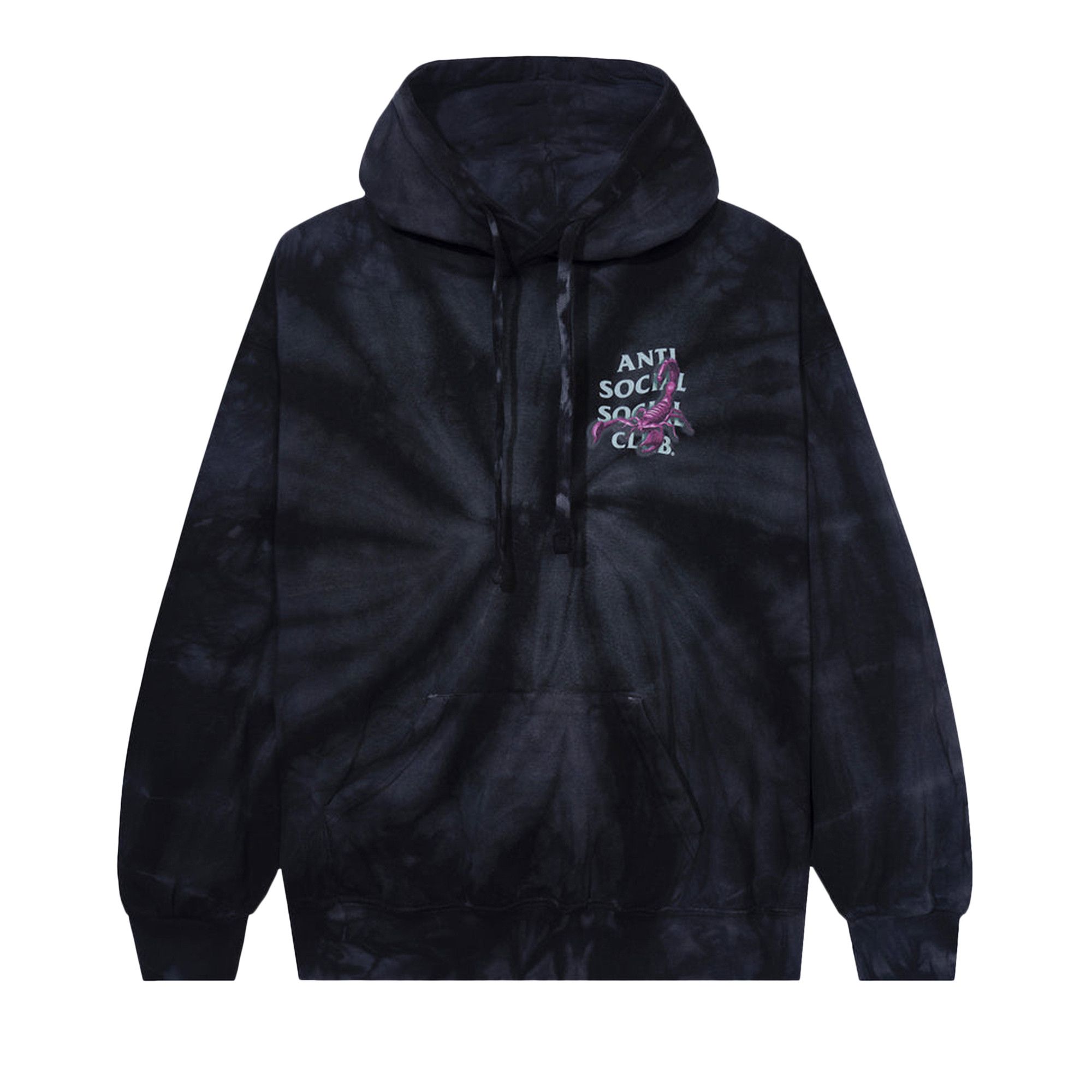 Anti social social club thai dye hoodie discount