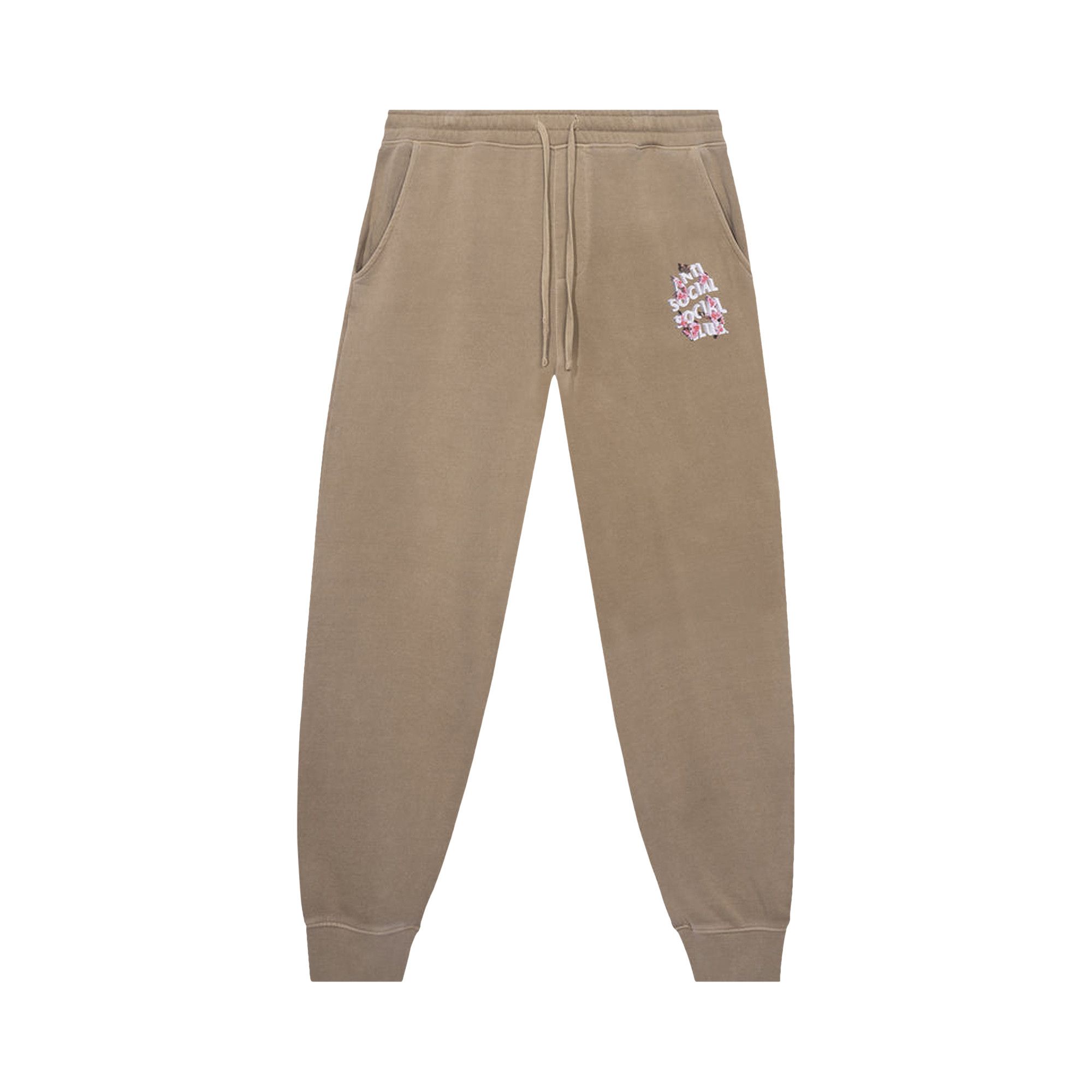 Buy Anti Social Social Club 3.0 Washed Sweat Pants Sand 0657