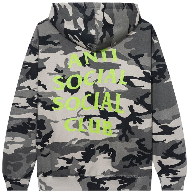 Anti Social Social Club    Ice Camo Hoodie Camo