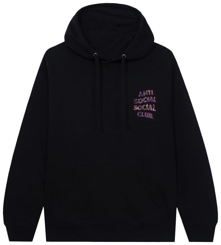 Anti Social Social Club Layer Lock Hoodie Black