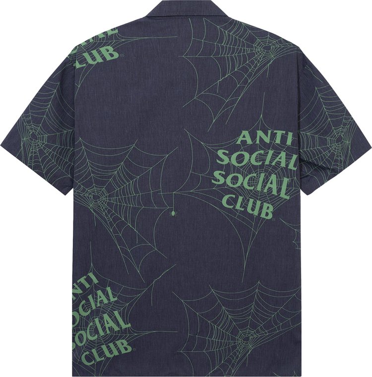 Anti Social Social Club Crawling In The Dark Button up Black