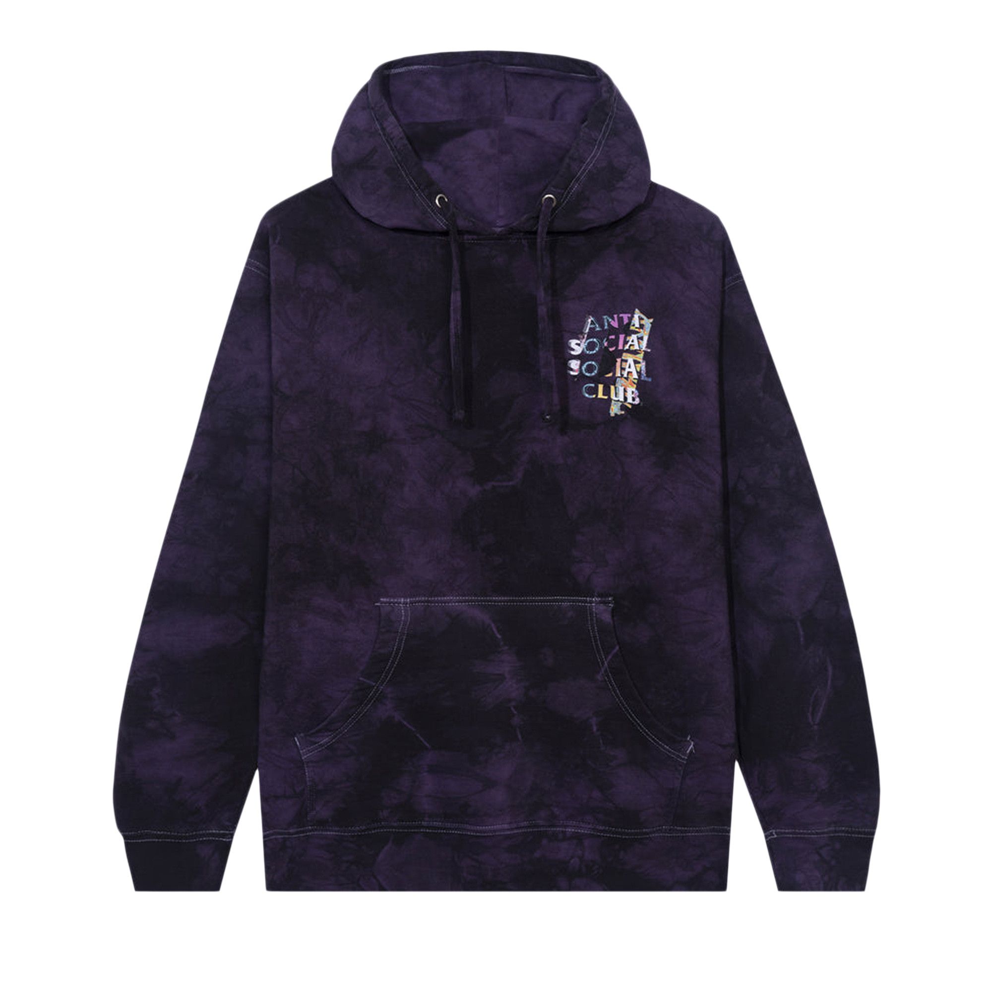 Assc tie cheap dye hoodie