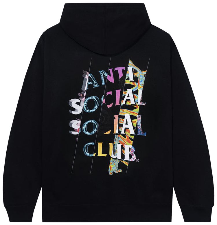 Anti Social Social Club Dissociative Hoodie Black
