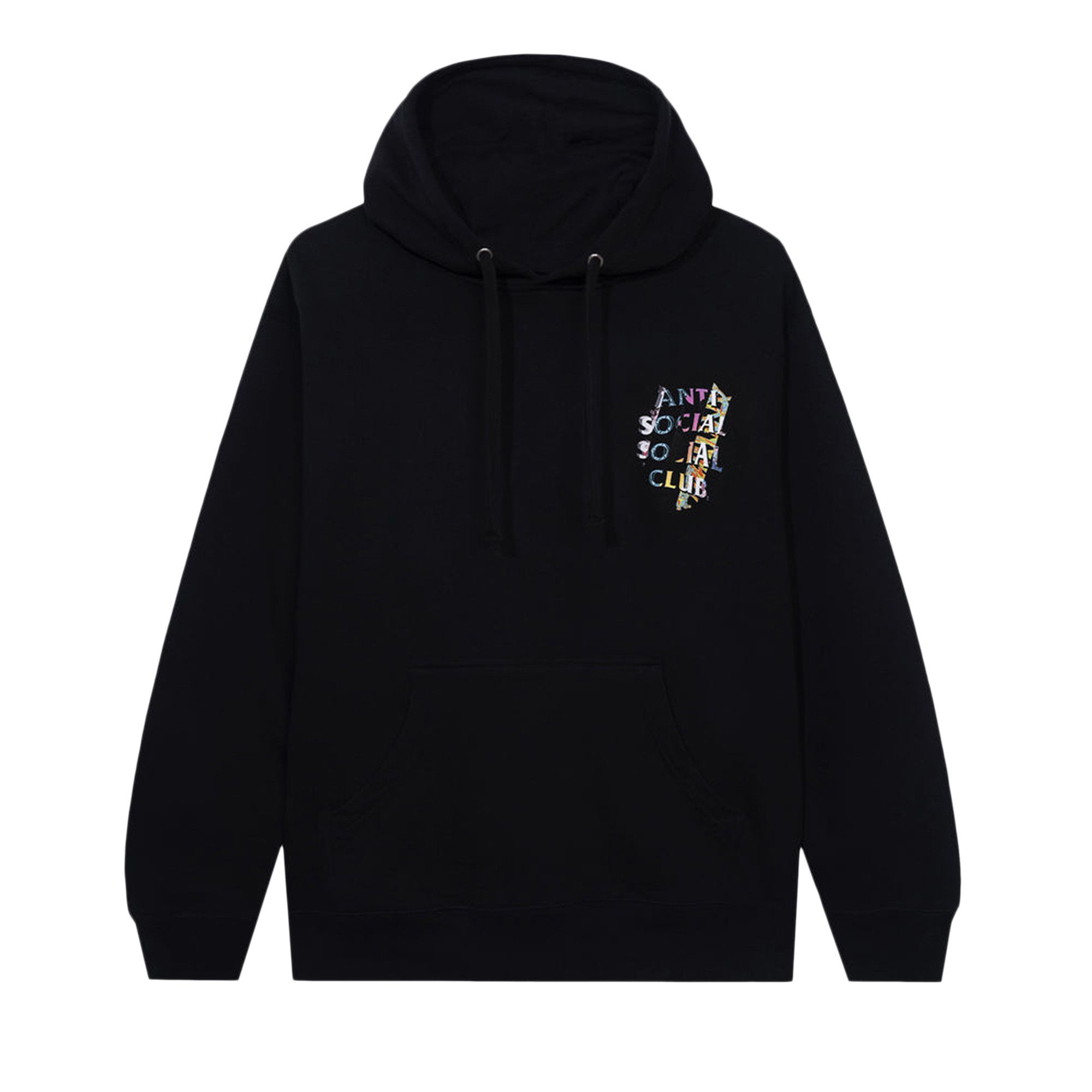 Anti social social club sales hoodie rainbow