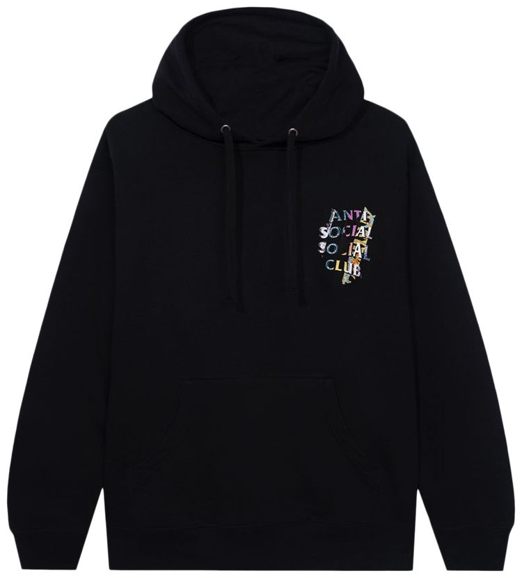 Anti Social Social Club Dissociative Hoodie Black