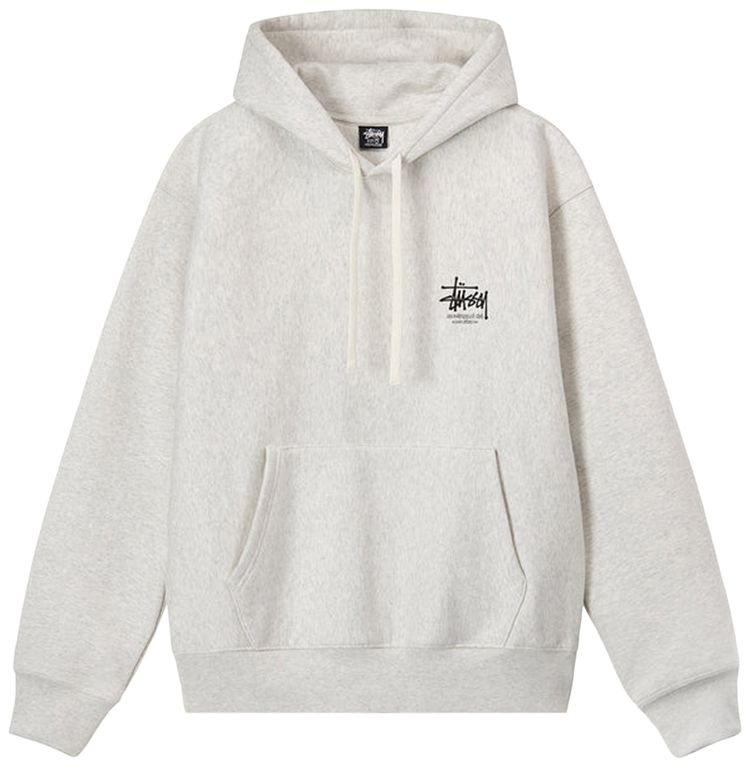 Stussy Dragon Hoodie Ash Heather