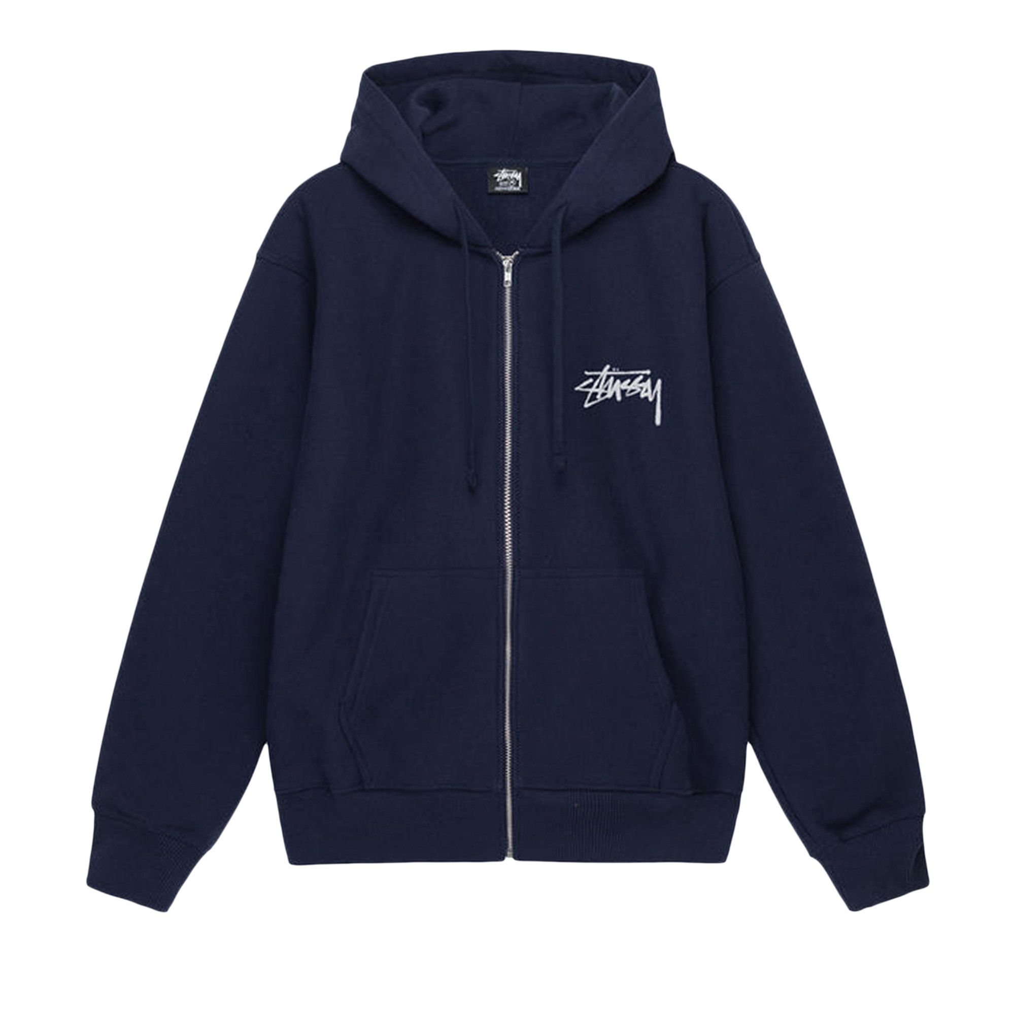 Buy Stussy Read Em' N' Weep Zip Hoodie 'Navy' - 1974857T NAVY | GOAT