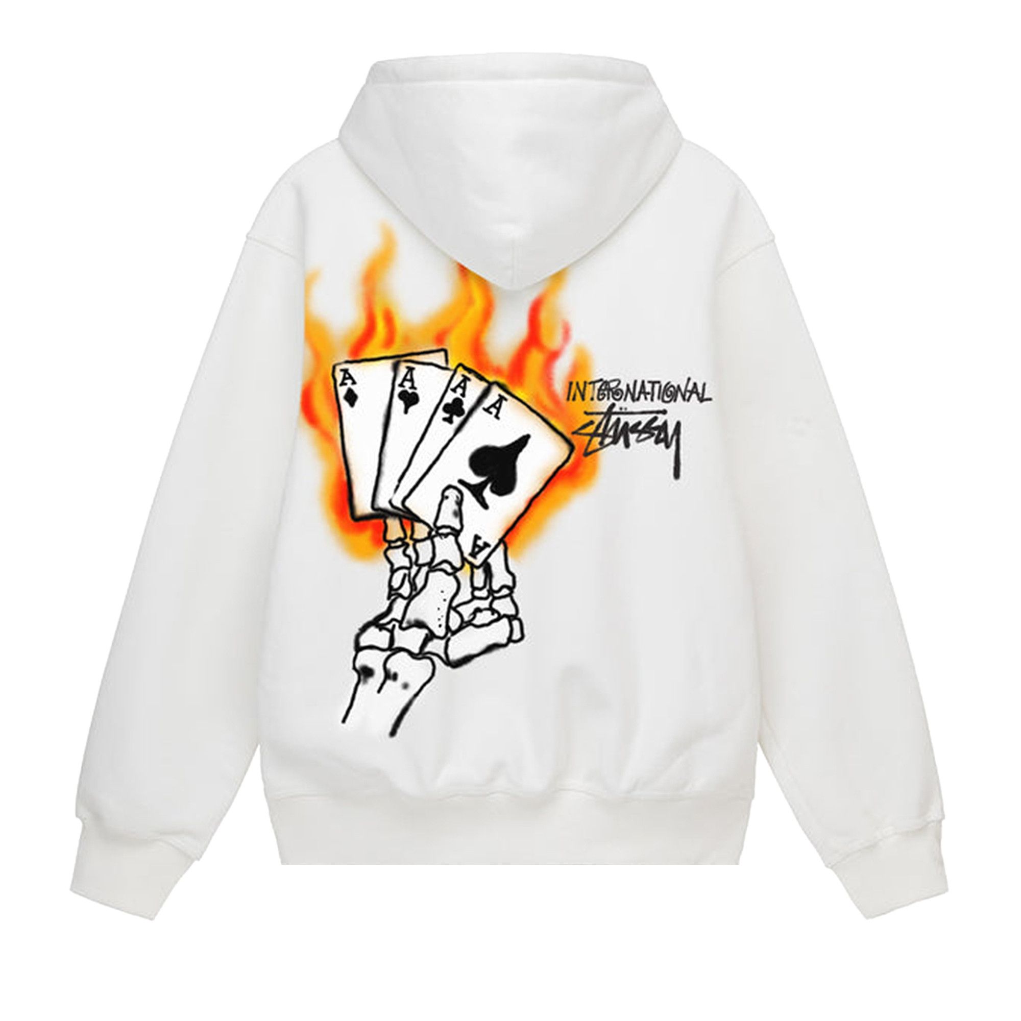Buy Stussy Read Em' N' Weep Zip Hoodie 'White' - 1974857T