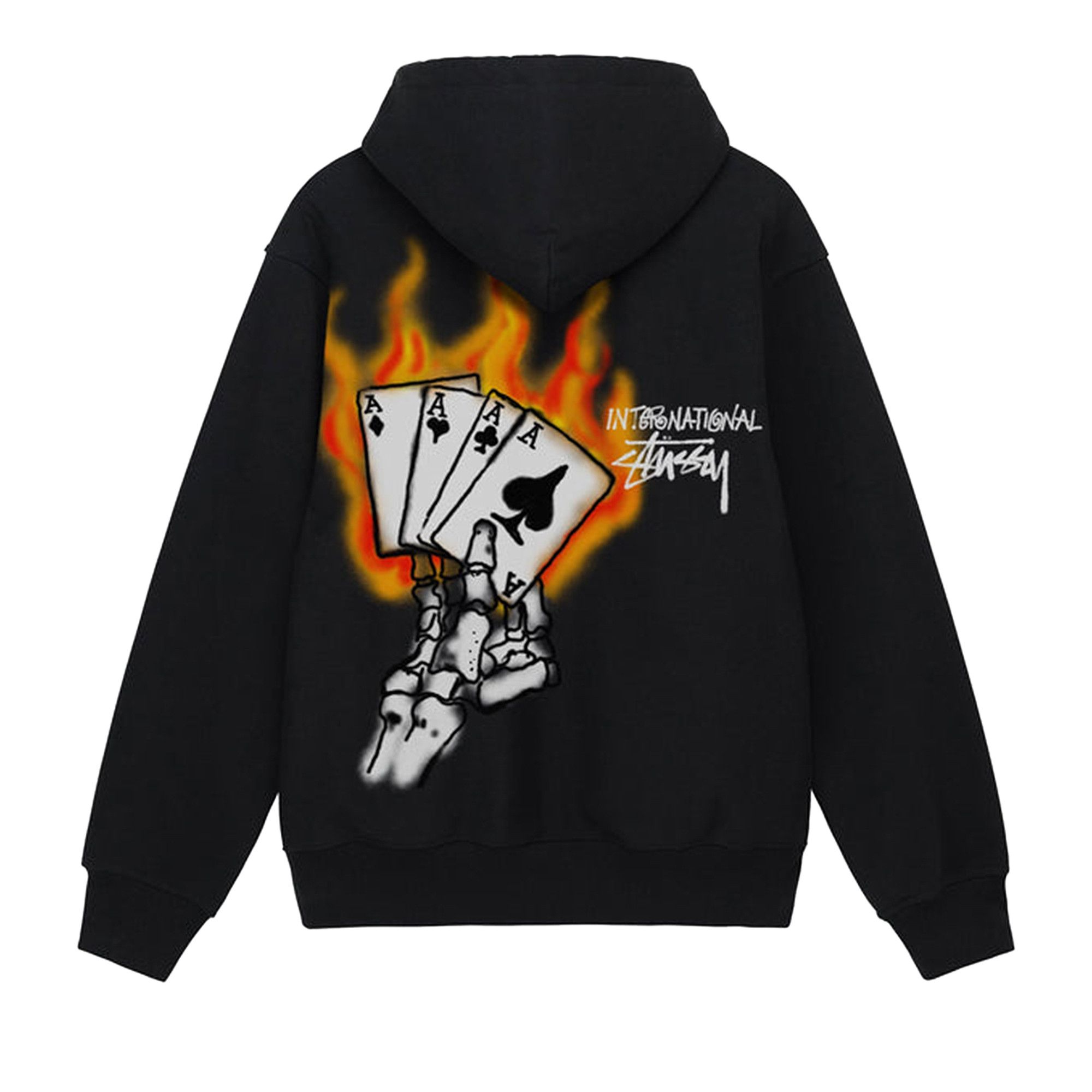 Buy Stussy Read Em' N' Weep Zip Hoodie 'Black' - 1974857T BLAC | GOAT