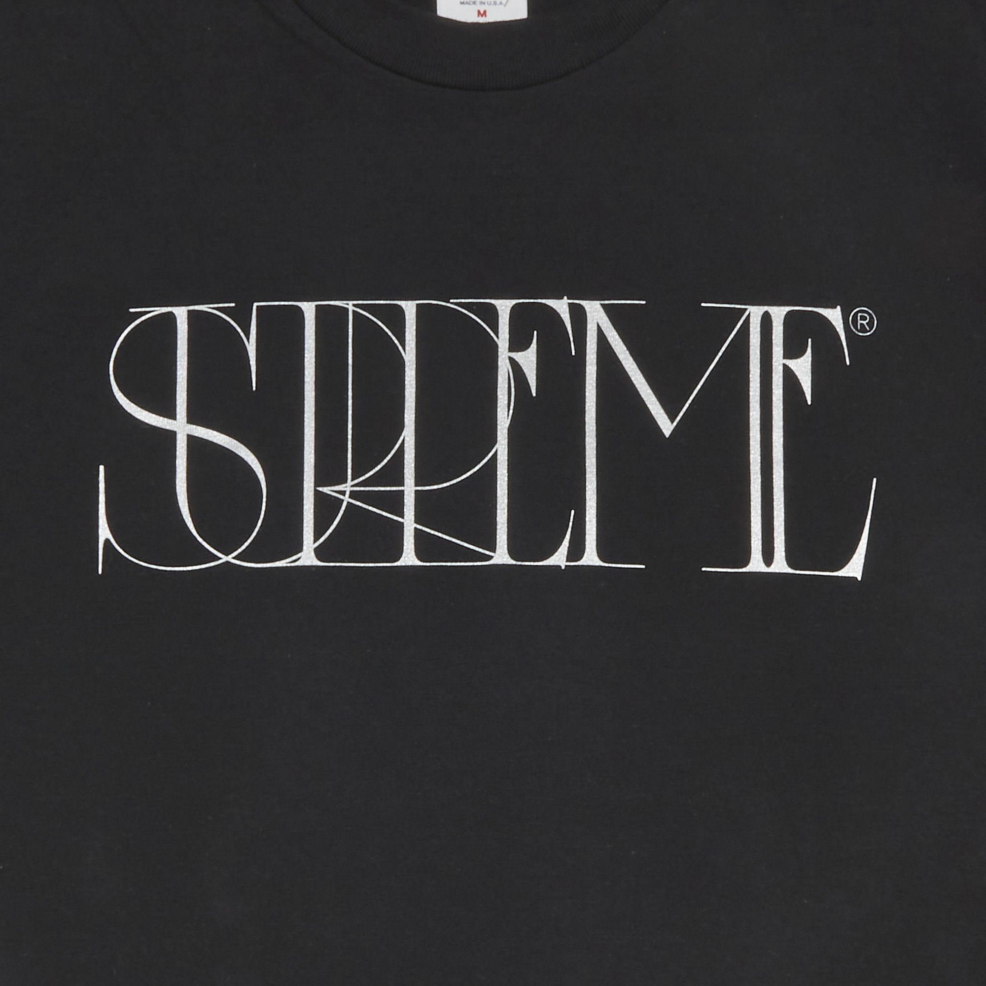 Buy Supreme Trademark Tee 'Black' - FW22T61 BLACK | GOAT