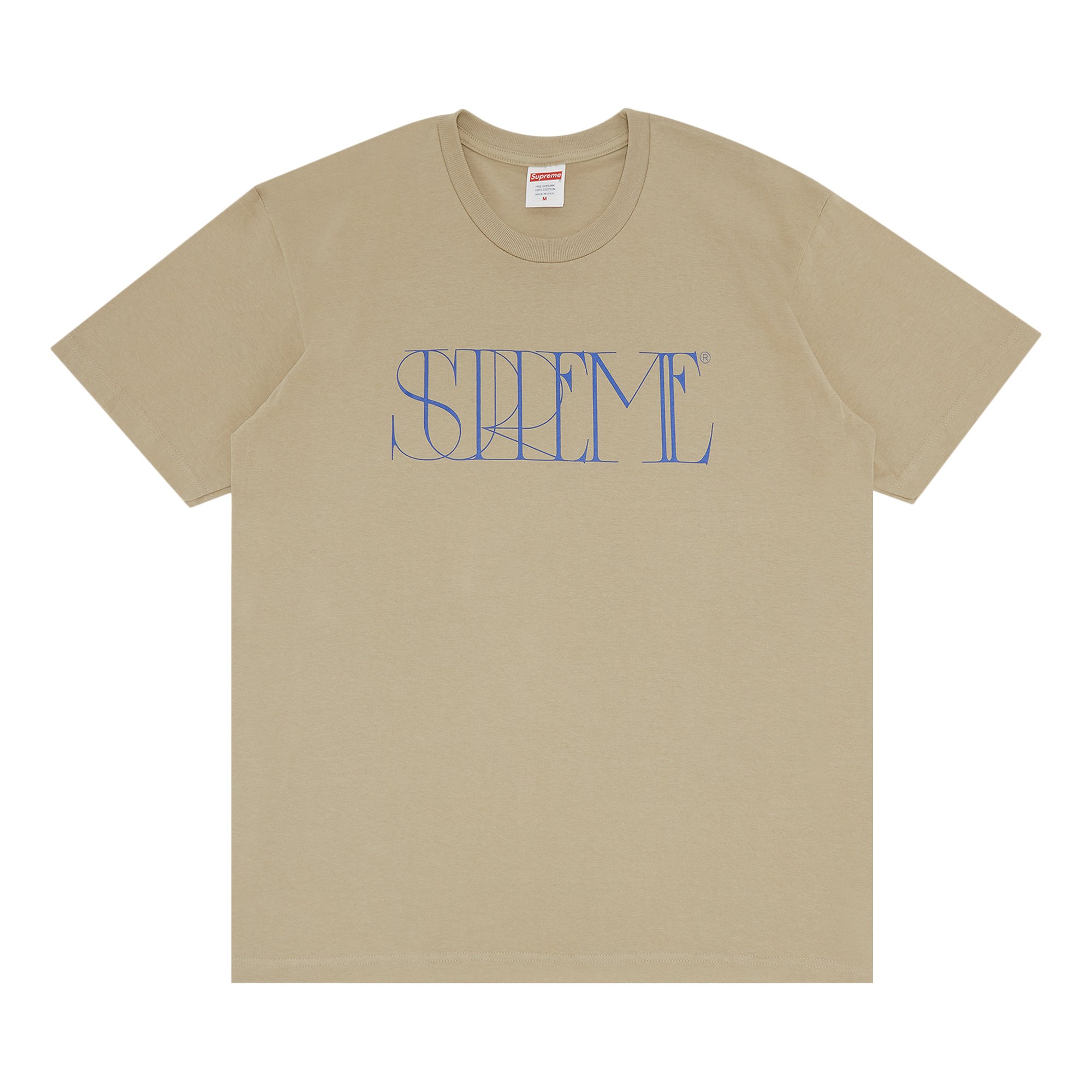 Buy Supreme Trademark Tee 'Stone' - FW22T61 STONE | GOAT