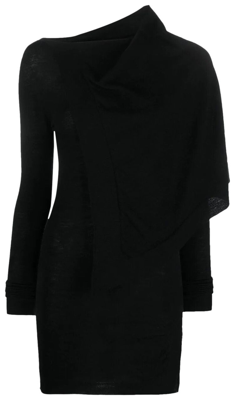 Rick Owens Cape Top Black