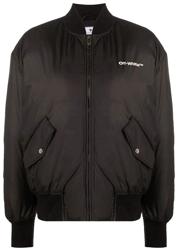 Off White Peach NY Over Bomber BlackWhite
