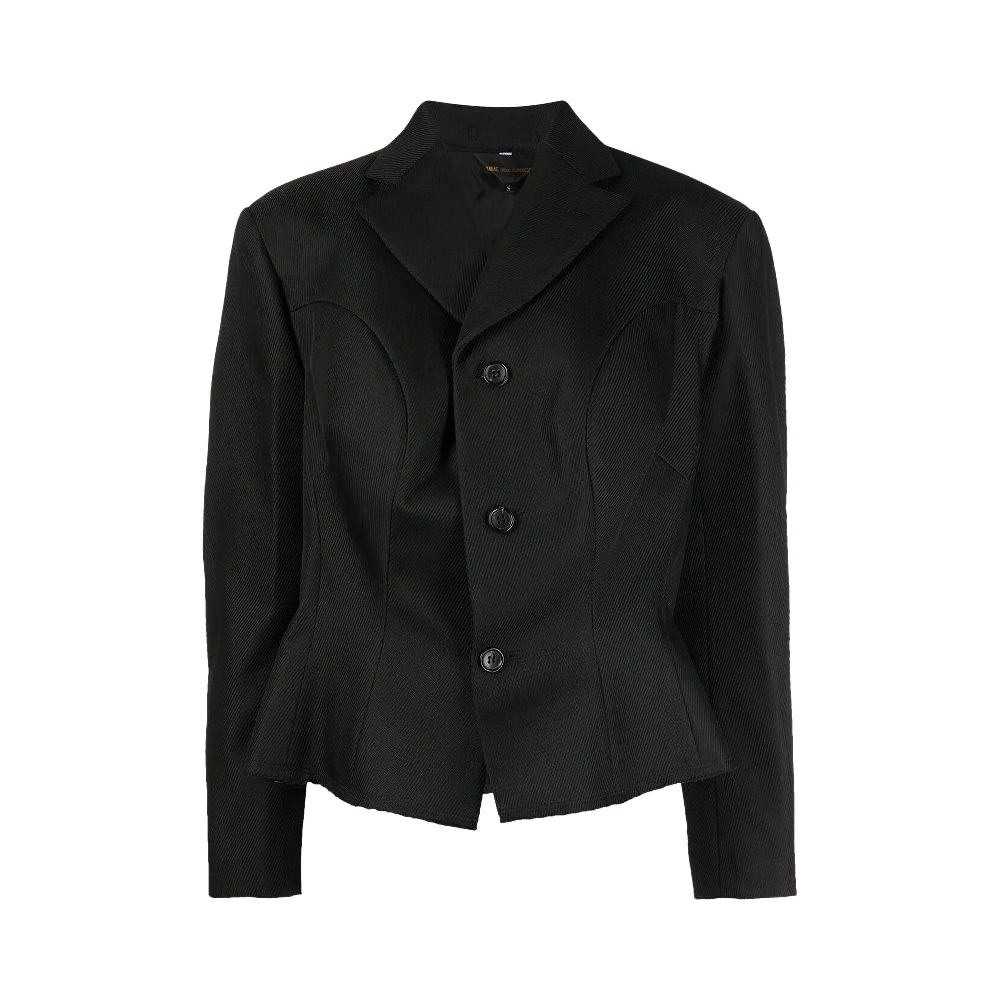 ジャケット・アウター BLACK COMME des GARCONS 1K-J009 AD2022 Buy Comme des Garçons Side Patched Detail Jacket 'Black' - GJ J009