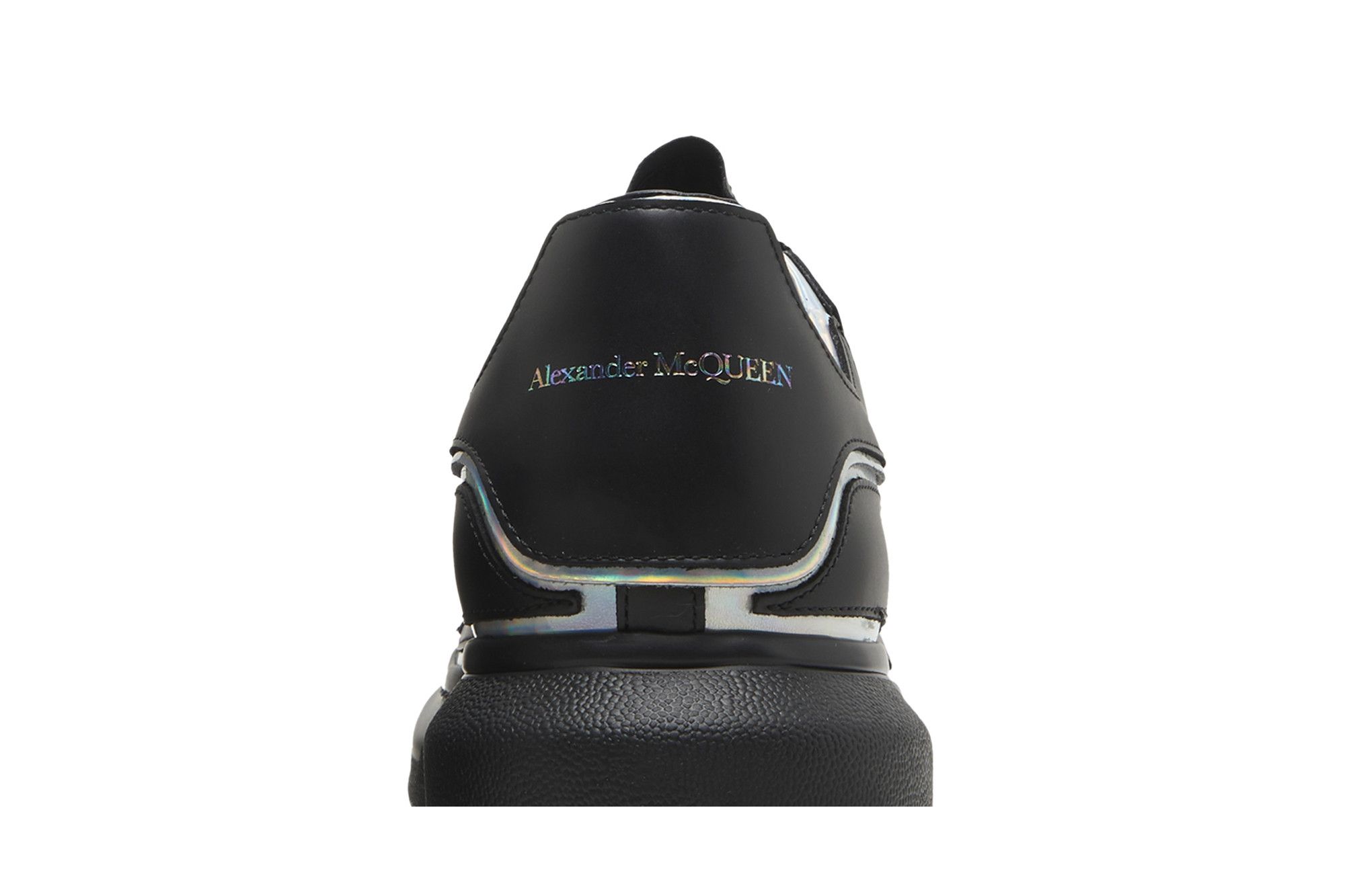 Buy Alexander McQueen Oversized Sneaker 'Black Silver Holo