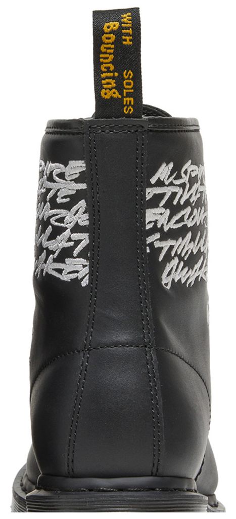 Dr Martens Futura Laboratories x 1460 Embroidered Black