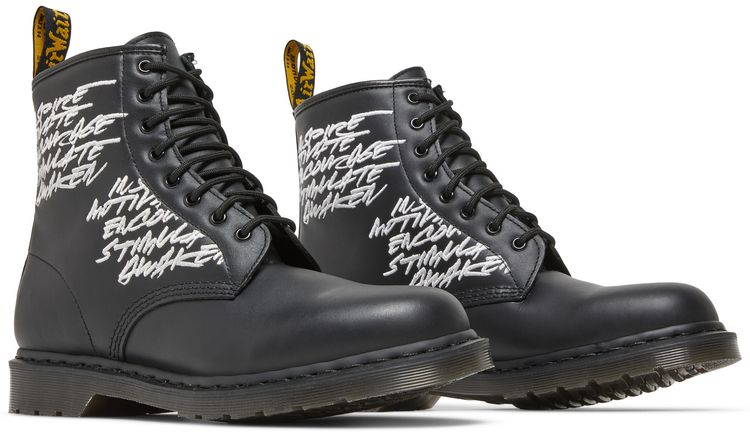 Dr Martens Futura Laboratories x 1460 Embroidered Black