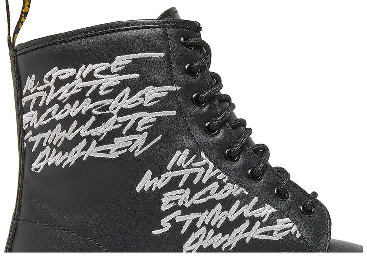 Dr Martens Futura Laboratories x 1460 Embroidered Black