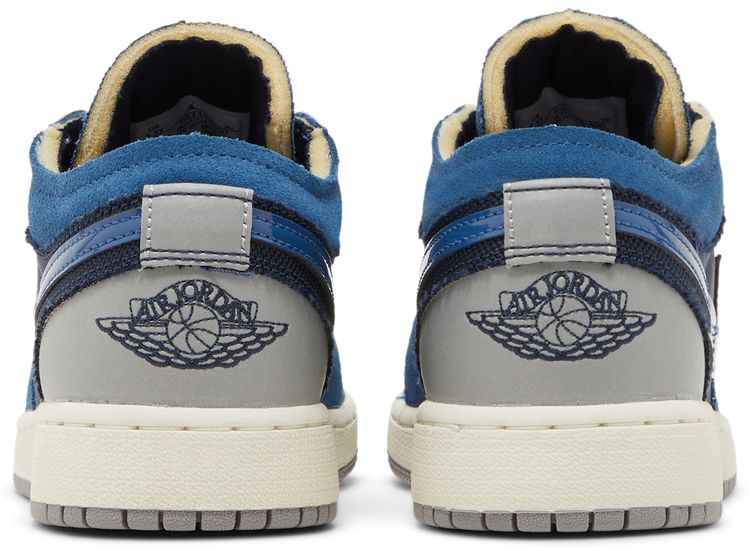 Air Jordan 1 Low SE Craft GS Inside Out   Obsidian