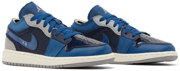 Air Jordan 1 Low SE Craft GS Inside Out   Obsidian