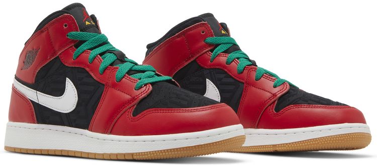 Air Jordan 1 Mid SE GS Christmas