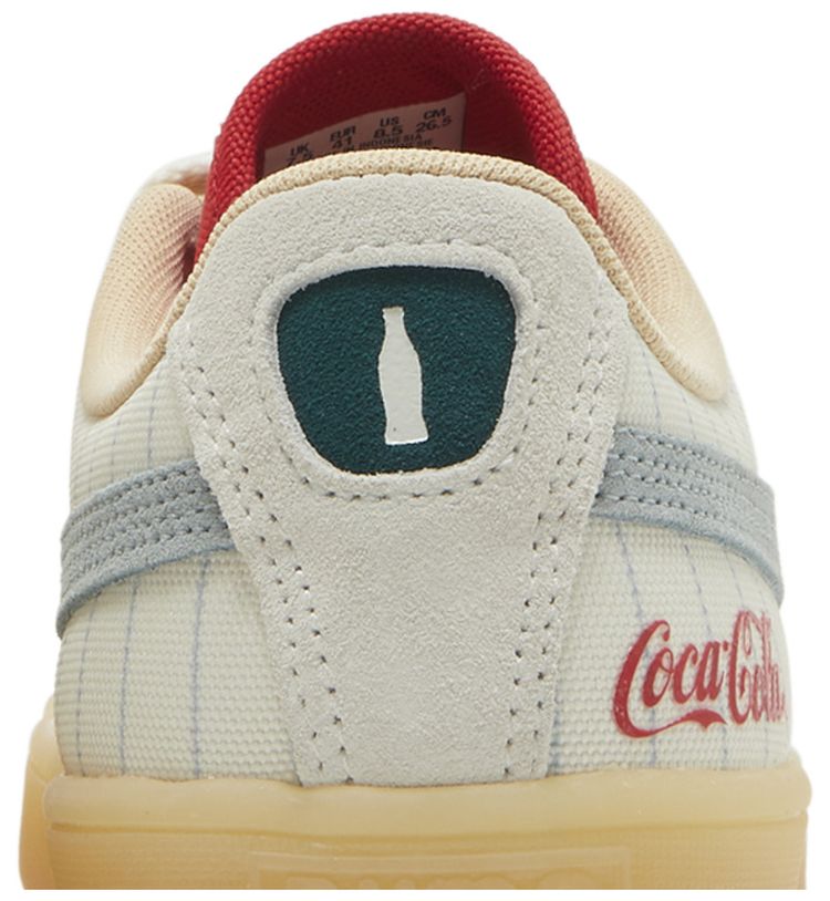 Puma Coca Cola x Suede Slate Pinstripes