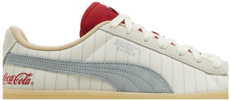 Puma Coca Cola x Suede Slate Pinstripes