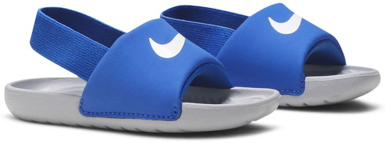 Nike Kawa Slide TD Hyper Cobalt Grey