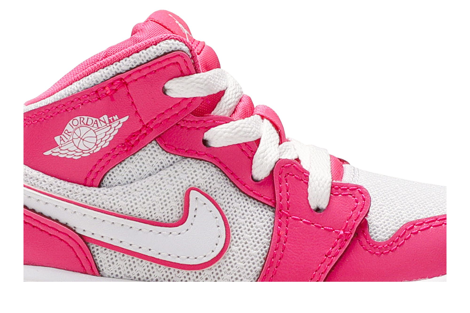 Nike air jordan 1 mid hyper pink on sale