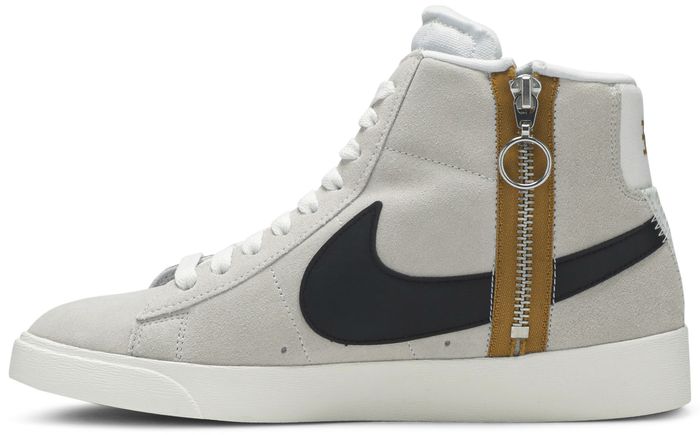 womens blazer mid rebel off white