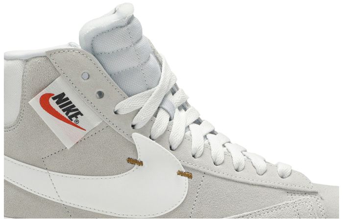 womens blazer mid rebel off white