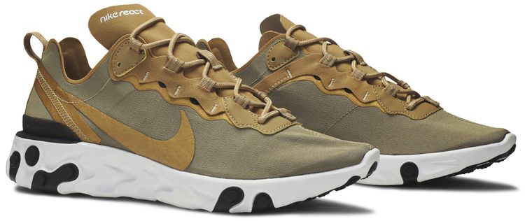 Nike React Element 55 Metallic Gold